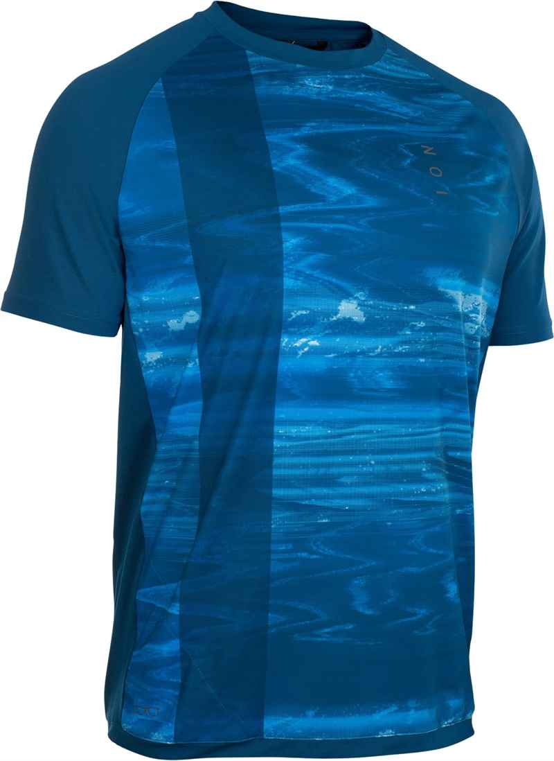 TRAZE AMP Herren-Kurzarmshirt, Ocean Blue - Hauptansicht