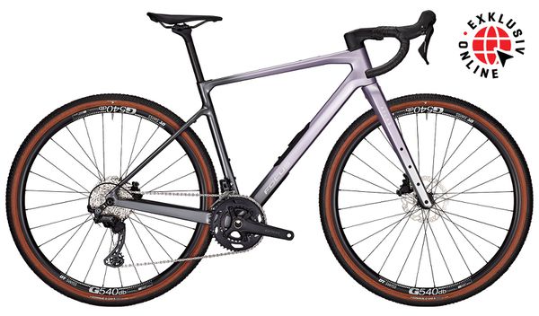 ATLAS 8.7 Gravelbike / Lavender/Steelgrey / S