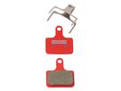 MAXPAD Bremsbelag für Shimano Road + MTB Flat Mount, XTR M9100 / rot / organisch