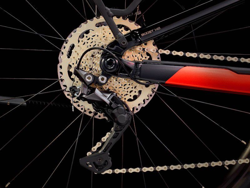 POWERFLY FS 4 EQ GEN3 Crossover E-Bike / lava trek black / XS