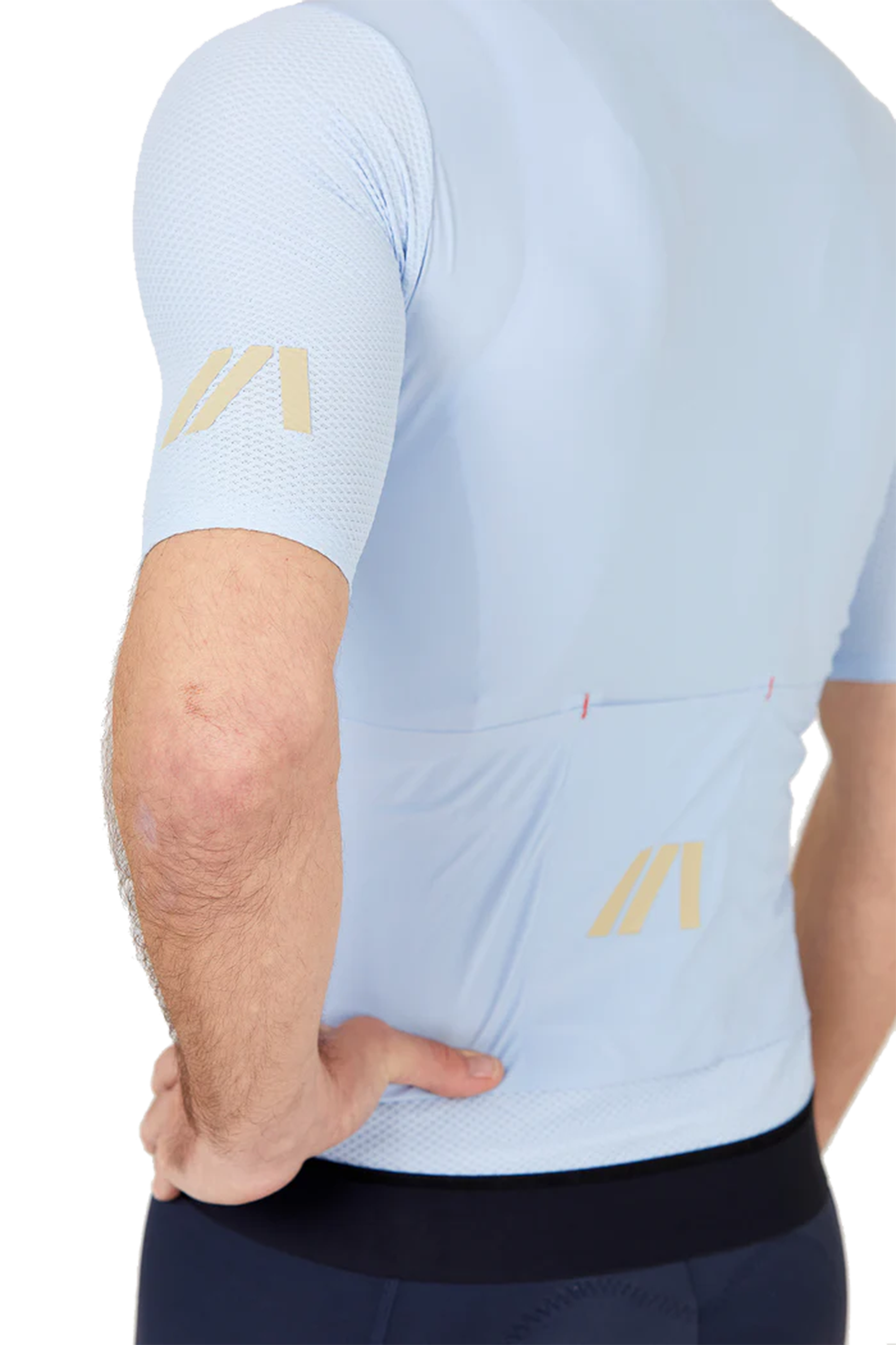 AERO LIGHT Herren-Kurzarmtrikot / ice blue / L