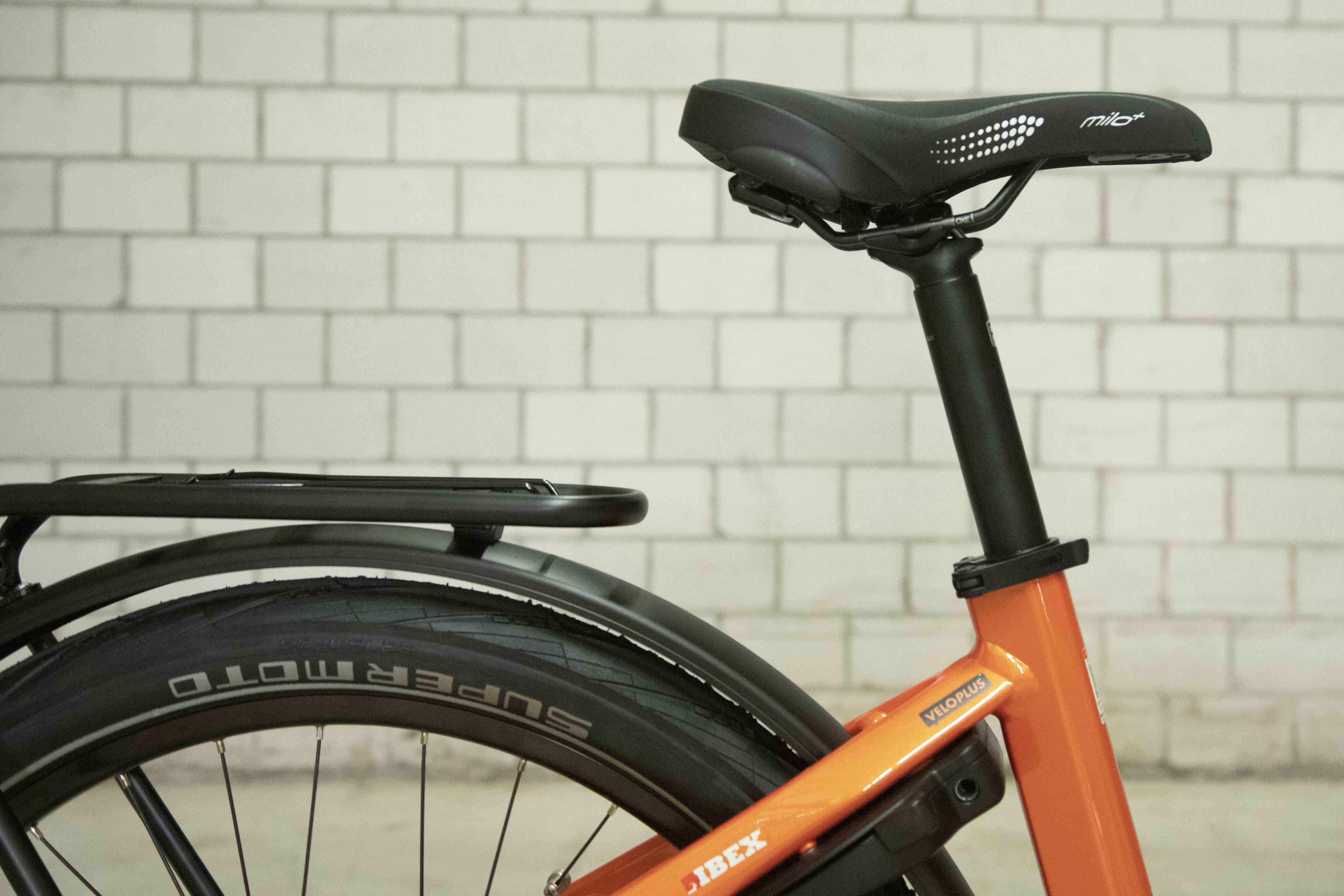 eMISSION  NEO+ Riemen E-City- und Alltagsvelo / sunset orange / 46 CM