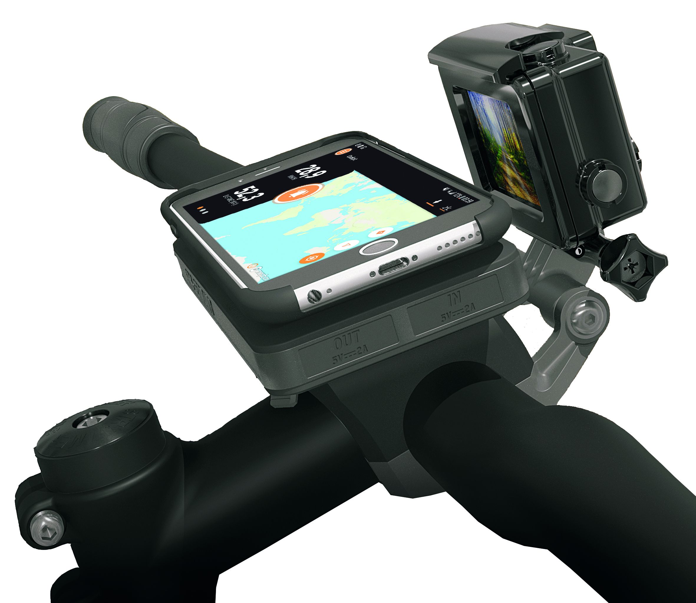 Com/Cam Action Cam Adapter / schwarz