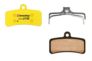 DISC RS 27 für Shimano 4-Kolben alle Modelle / gelb / ORGANISCH