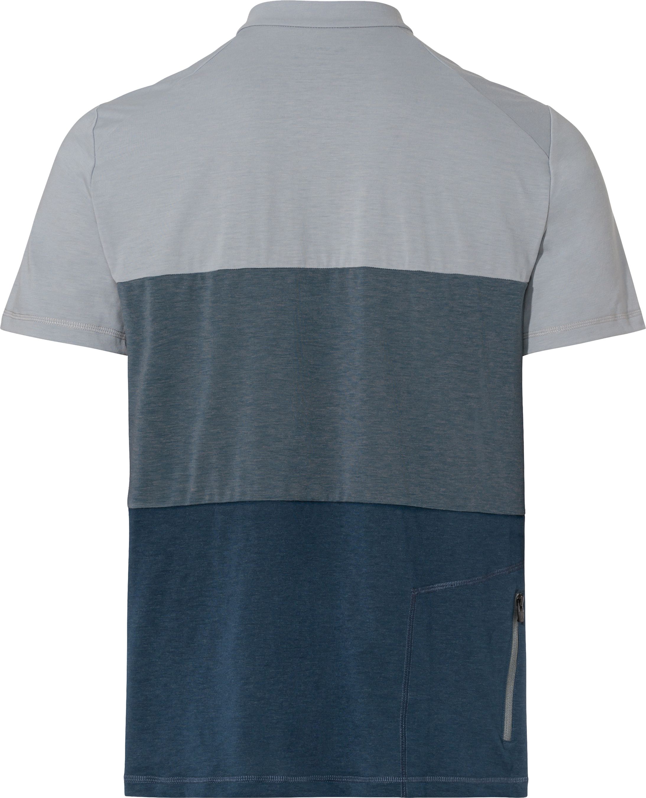 QIMSA Herren-Kurzarmtrikot / pigeon grey / XXL