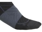 RUN+ ULTRALIGHT MICRO Damen-Merinosocken / black/graphite / S=35-37
