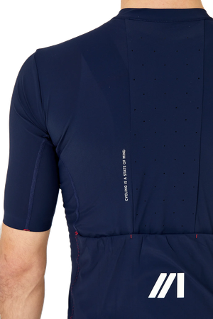 PERFORMANCE Herren-Kurzarmtrikot / navy / XL