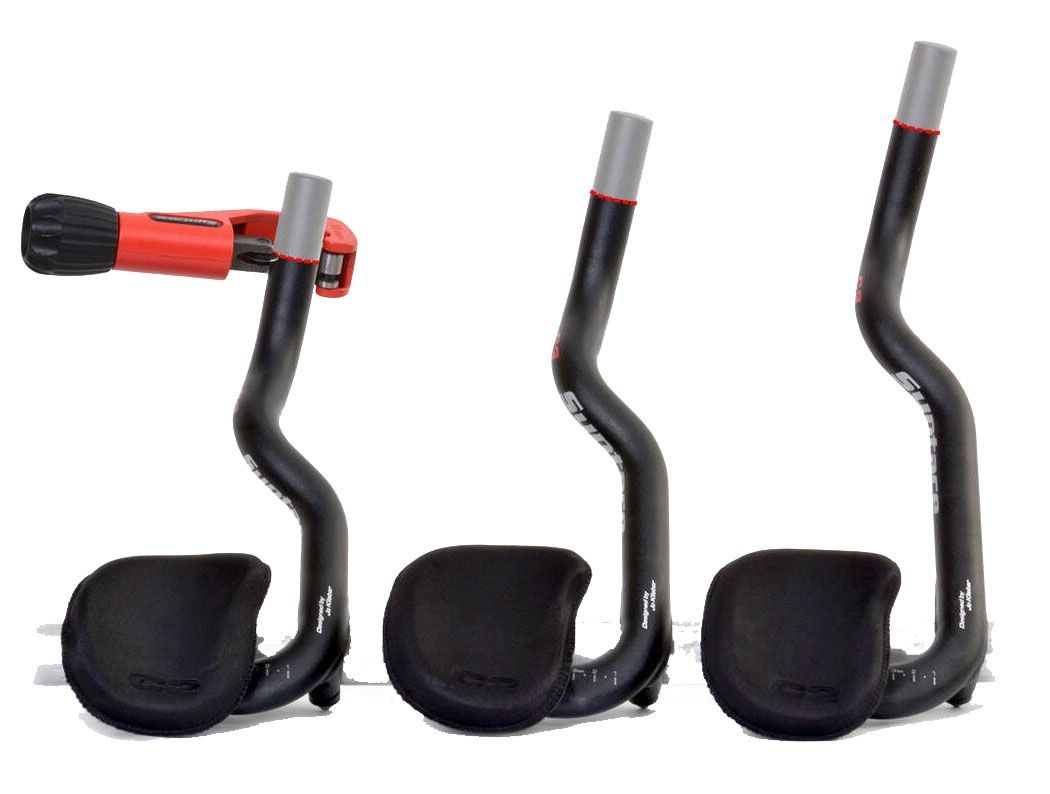 C3 CLIP Tri-Lenkeraufsatz / schwarz / M