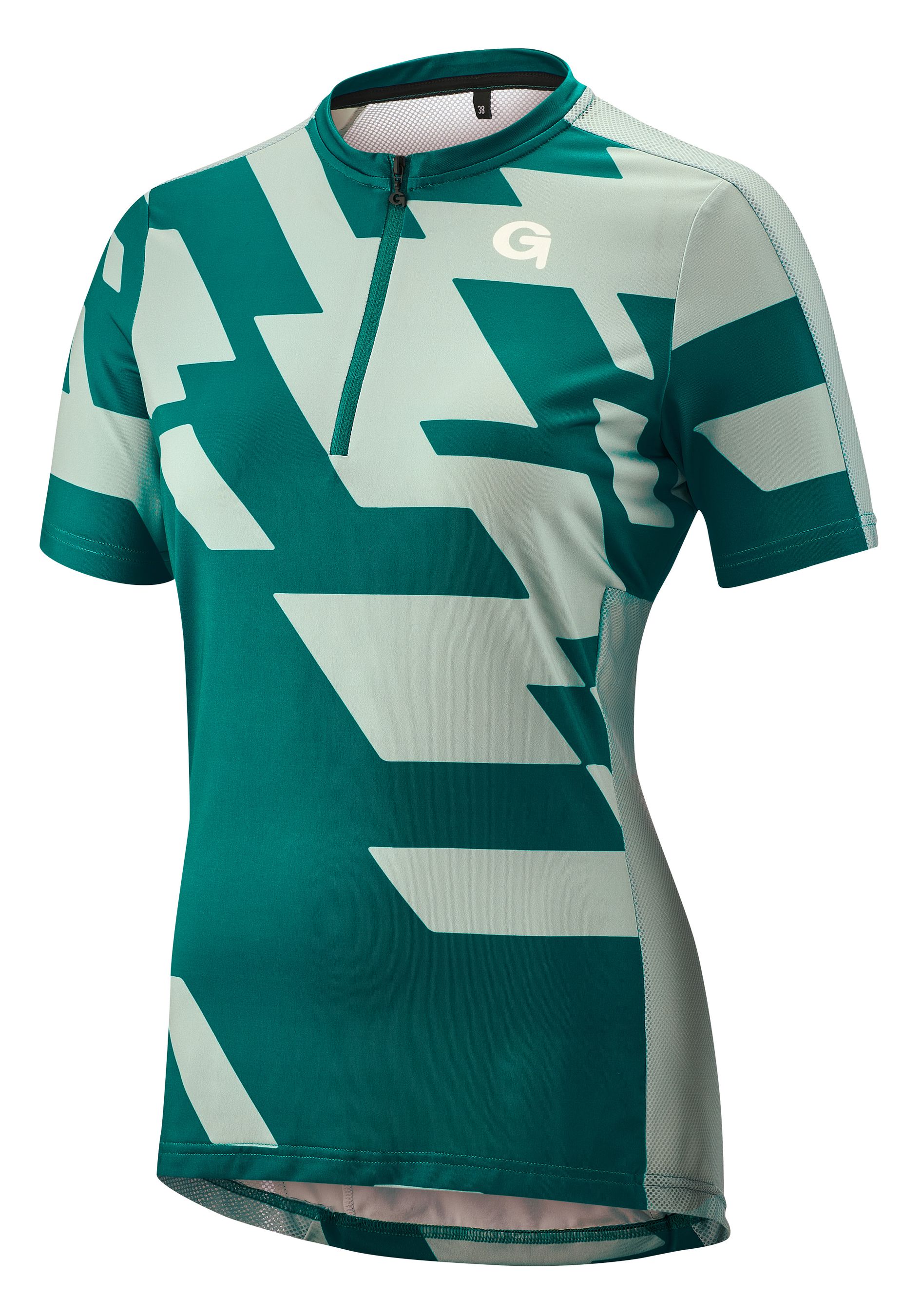 BESAGNO Damen-Kurzarmtrikot / quetzal green / 36