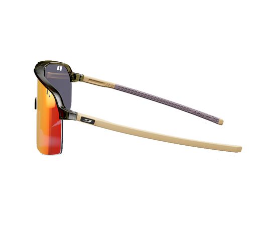 INTENSITY Sportbrille / grün army/beige matt