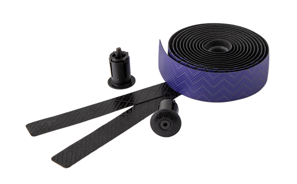 HEBMI Design-Lenkerband / Verlauf violett-schwarz