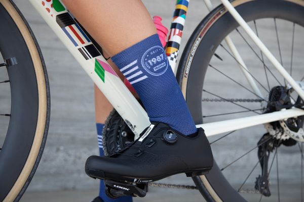 1987 TEAM Velosocken / dunkelblau / M=40-43