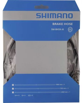 SM-BH59JK Bremsleitung / schwarz / 1700mm
