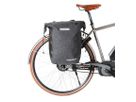 PIAZZA GRANDE Hinterradtasche (Single) / grau schwarz