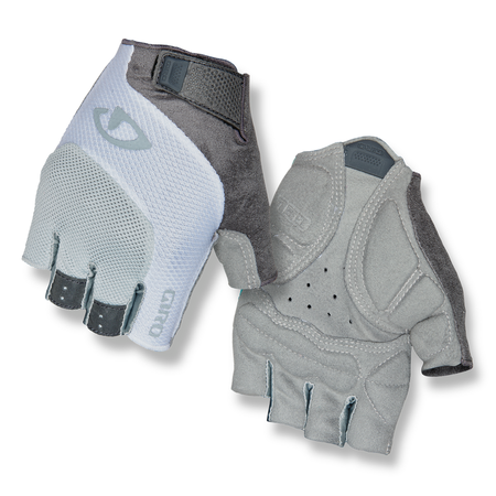 TESSA GEL Damen-Kurzfingerhandschuhe / grey/white / M