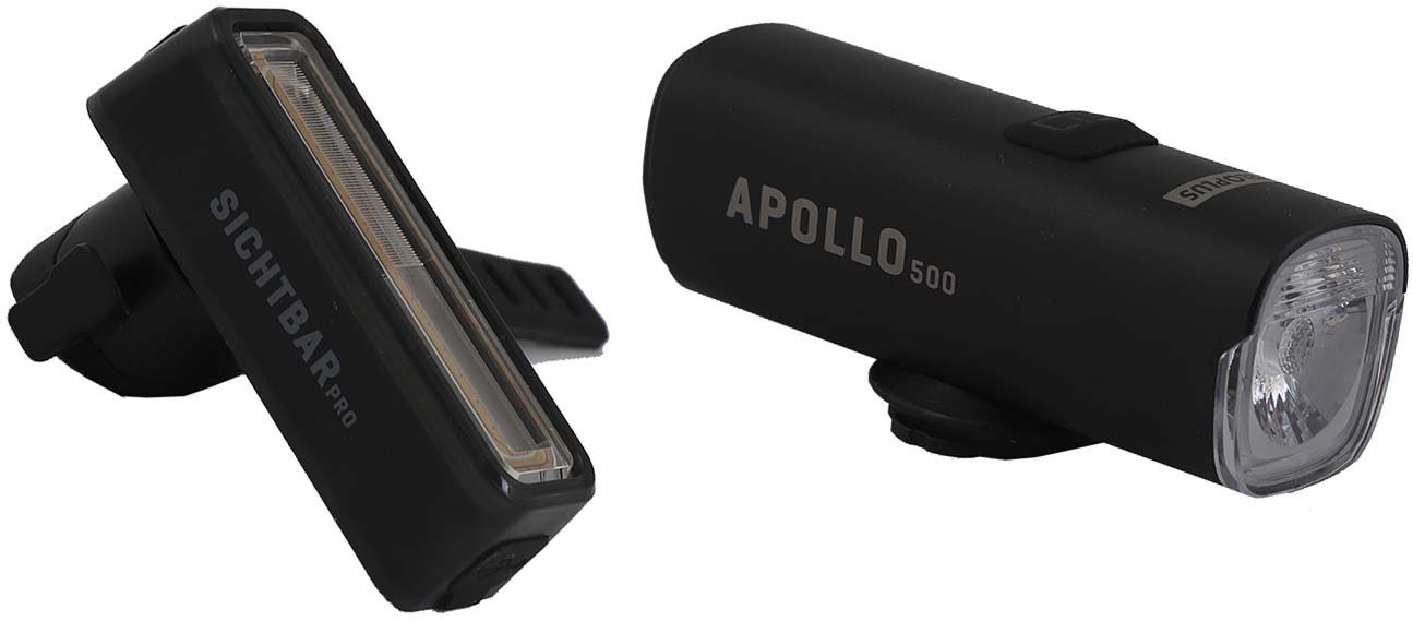 APOLLO 500 / SICHTBAR PRO USB-C Lichtset / schwarz