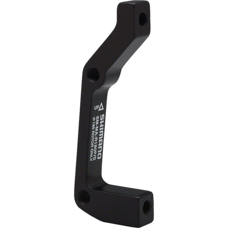 DISC-ADAPTER hinten 160/180mm, Bremse Postmount/Rahmen IS / schwarz