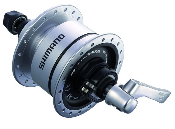 Nabendynamo DH-3D72 3W / silber