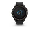FENIX 8 SOLAR SAPPHIRE Multisportuhr / carbongrau / 47mm Sapphire, 22mm Armband