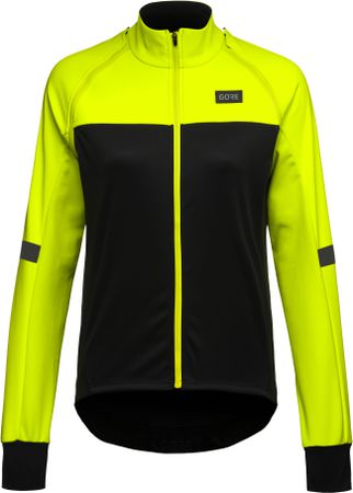 PHANTOM Damen-Zip-off-Softshelljacke / black/neon yellow / 34