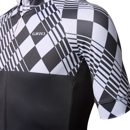 CHRONO EXPERT Herren Gravel Kurzarmtrikot / charcoal/white / M