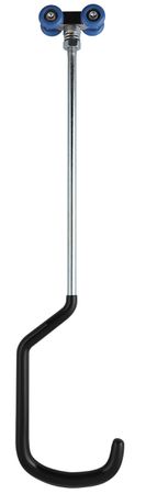 ROLLERFLEX+ Velohaken, Reifenbreite bis 2.6" / schwarz / 70 x 380mm
