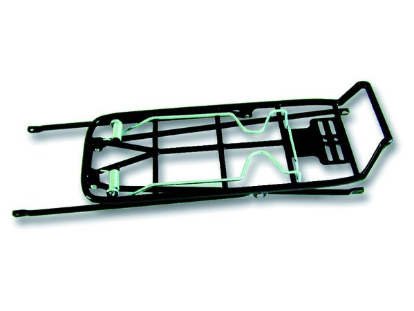 Gepäckträger Athlete 4B ohne Befestigung schwarz / schwarz / 24"