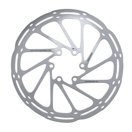 CENTERLINE Bremsscheibe, 6-Loch  / silber / 220mm
