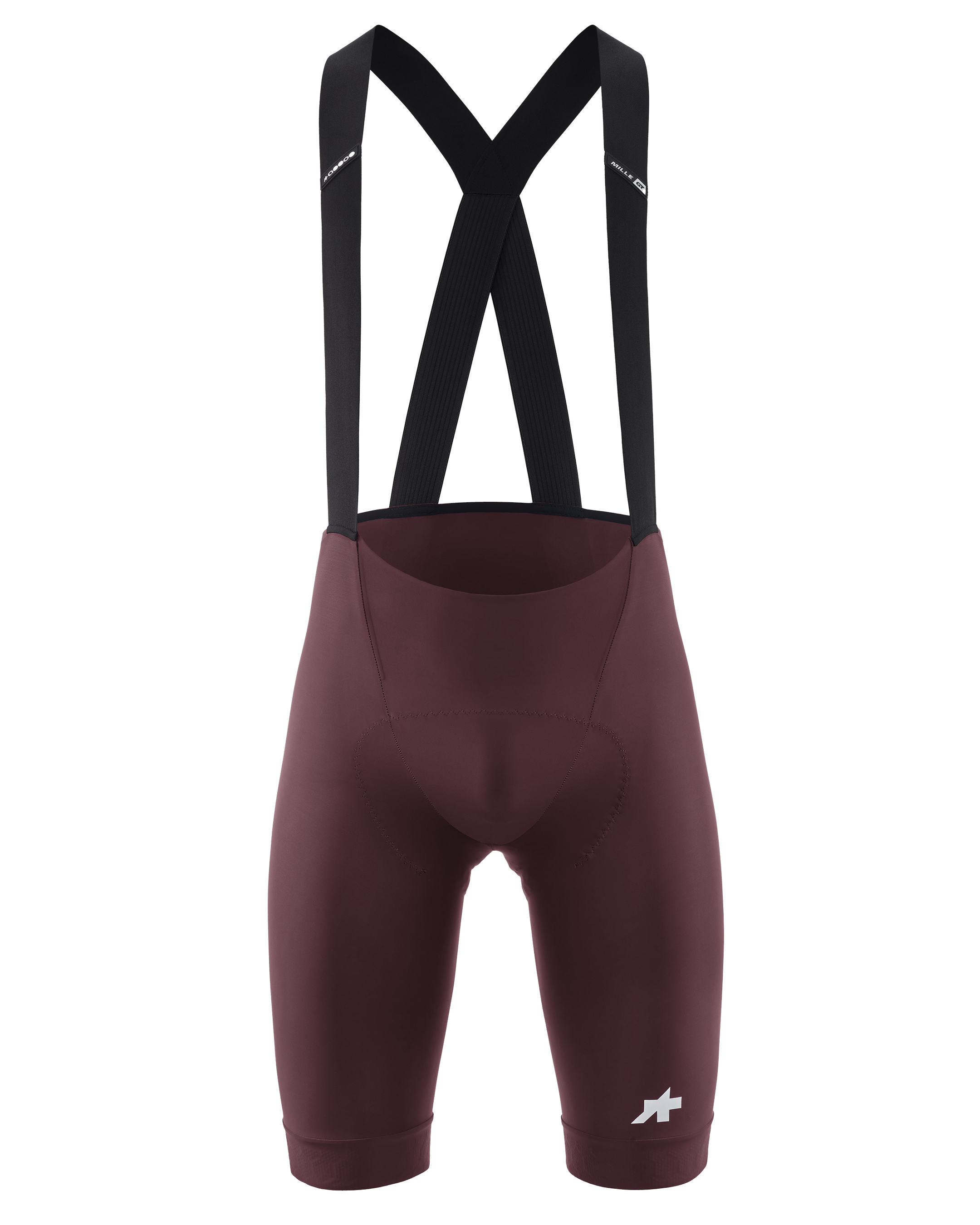 MILLE GT S11 Herren-Trägerhose / burgundy red / S