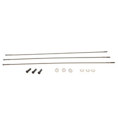 Spoke and Nipple 264mm CX-Ray Straight Pull Qty 3 / black