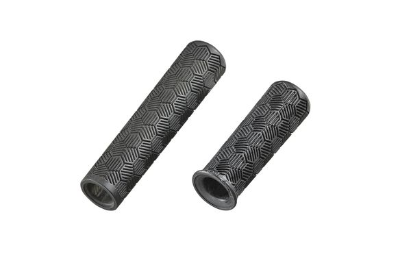 Lenkergriffe VLG-1953 schwarz / schwarz / 130/92 mm, 0 mm, 82 g