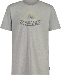 KAARLM Herren-Kurzarmshirt / grey melange / L