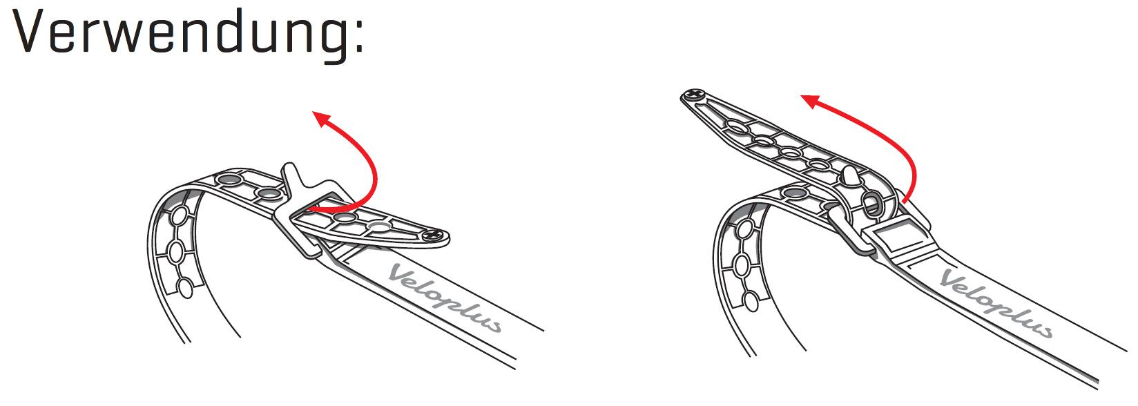 FIXI Strap Spannriemen / dunkelgrau / 80cm