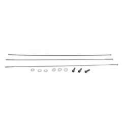 Spoke and Nipple 266mm CX-Ray Straight Pull Qty 3 / black