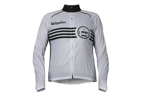 1987 TEAM Damen-Windjacke / cool gray / L