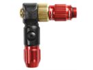 ABS-1 PRO HP Ventiladapter für Presta/Schrader / black/red