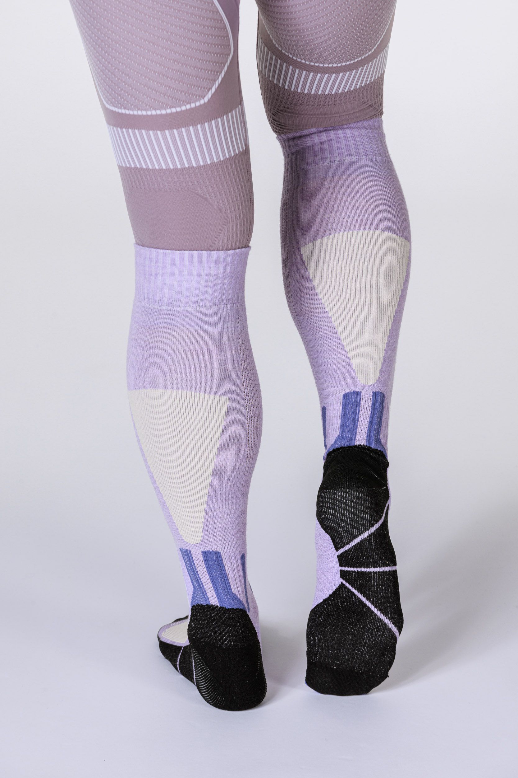 Men Ski Discover Merino OTC / muted lavender/light sand / 45-47