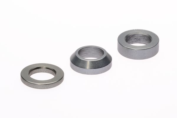 Universal-Steckachse mit Hinterbauständer und Aussengewinde für Anhängerkupplung / Ø 12 mm