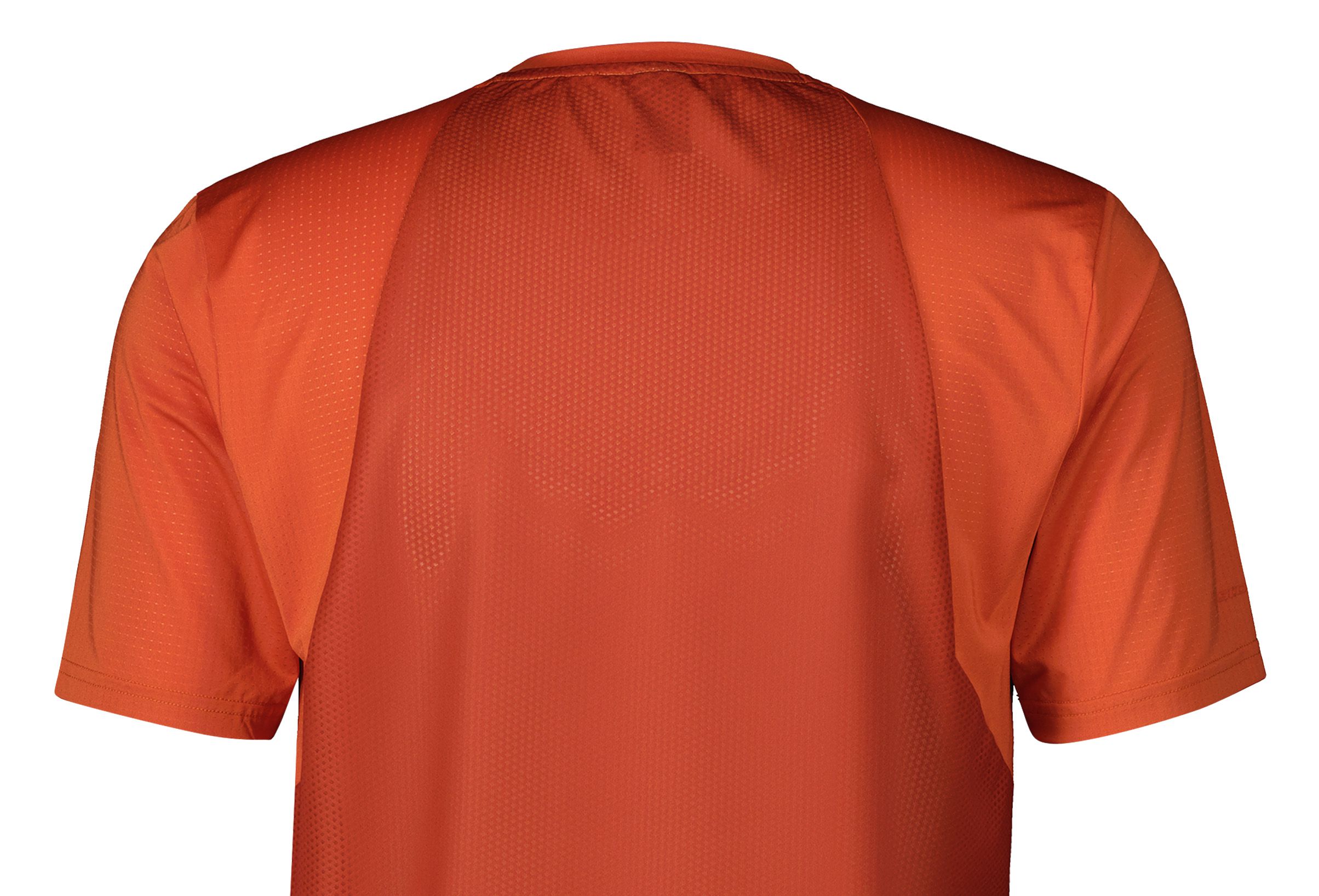 TRAIL VERTIC Herren-Kurzarmshirt / braze orange / S