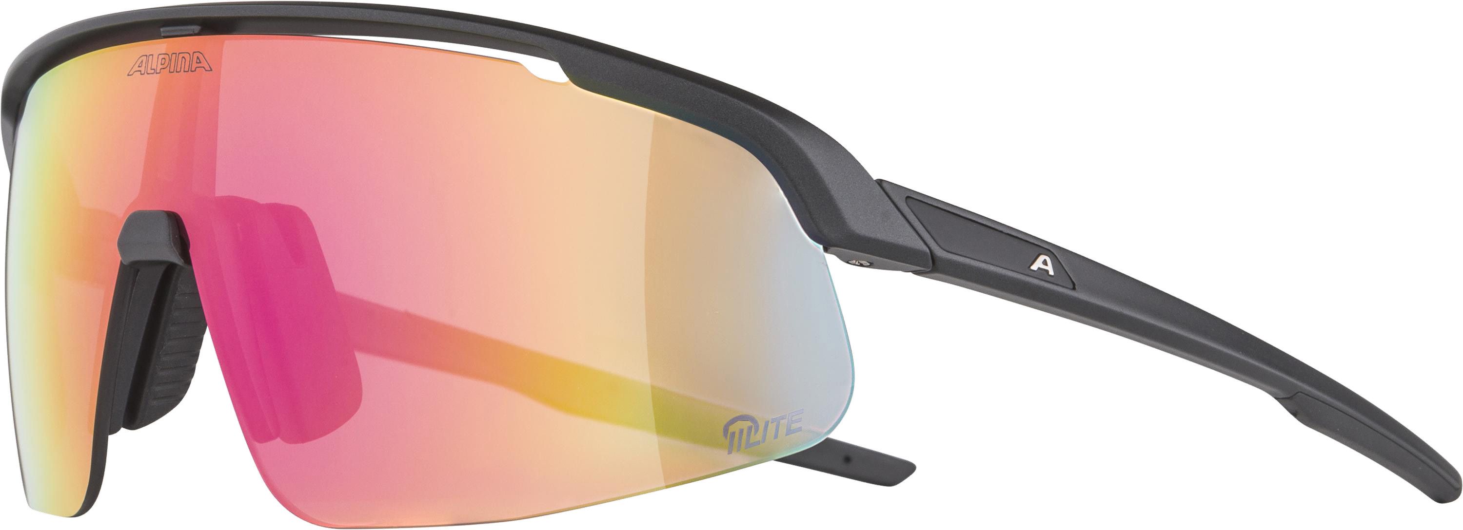 TURBO PRO S Q-LITE Sportbrille / black-metallic mat