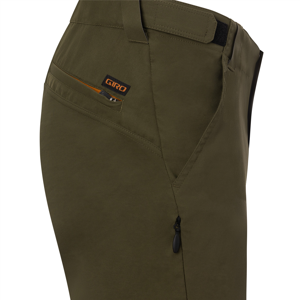RIDE Herren-Gravel-Shorts / trail green / S=30