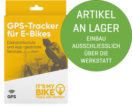 IT'S MY BIKE GPS-Tracker für E-Bikes / schwarz / Pseudoartikel