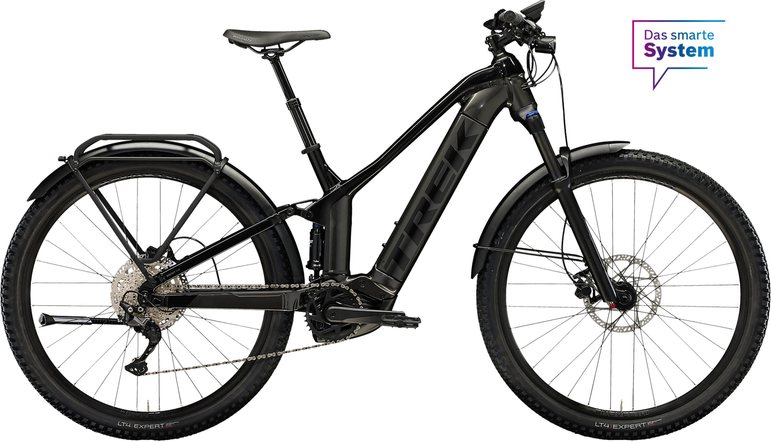POWERFLY FS 4 EQ GEN3 Crossover E-Bike / matte dnister black gloss trek black / XS