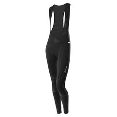 BIKE ELASTIC GTI WS Damen-Trägerhose mit Polster / schwarz / 34