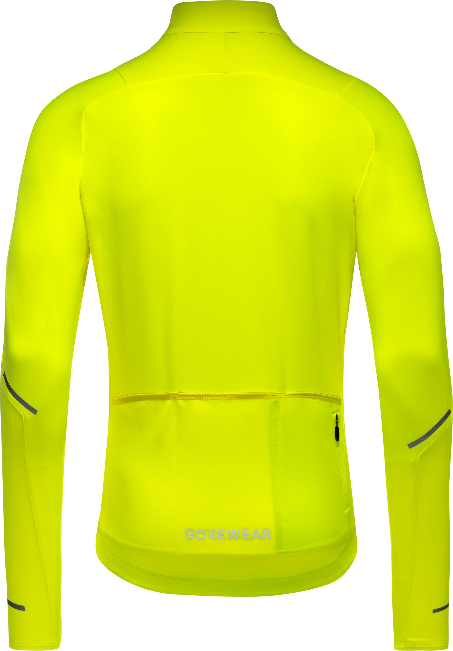 SPINSHIFT THERMO Herren-Thermo-Langarmtrikot / neon yellow / S