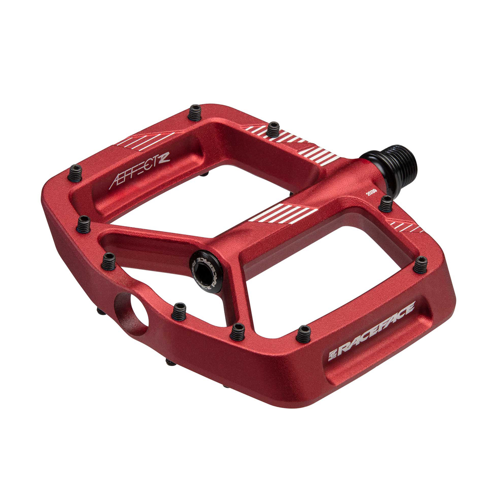 AEFFECT R Flatpedal / red