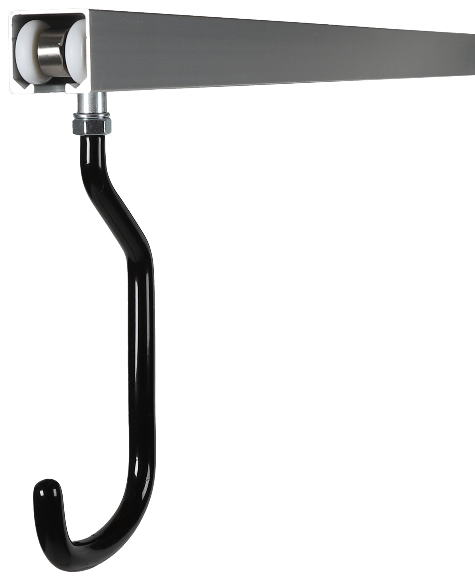 ROLLERFLEX+ Velohängesystem, Reifenbreite bis 2.6" / schwarz / für 4 Velos