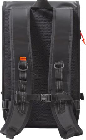 Rolltop Backpack / schwarz / 26 x 15 x 45 cm, 22 l