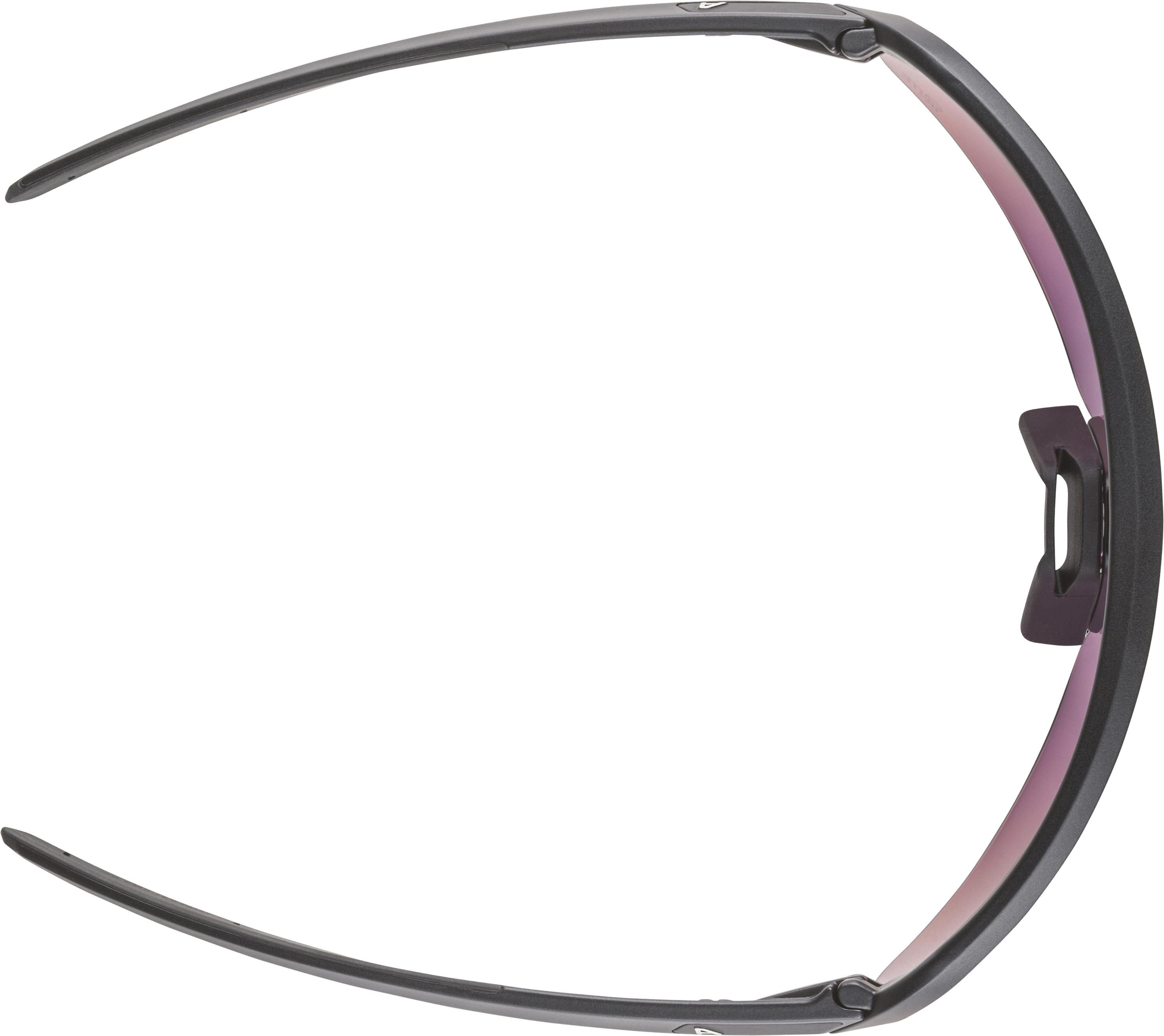 TURBO PRO S Q-LITE Sportbrille / black-metallic mat