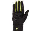 DIRICH TOUCH Unisex-Softshellhandschuhe / black/poison yellow / L=9